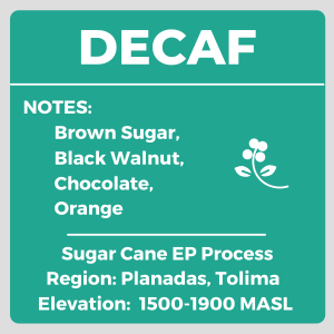 Decaf Sugar Cane Process
