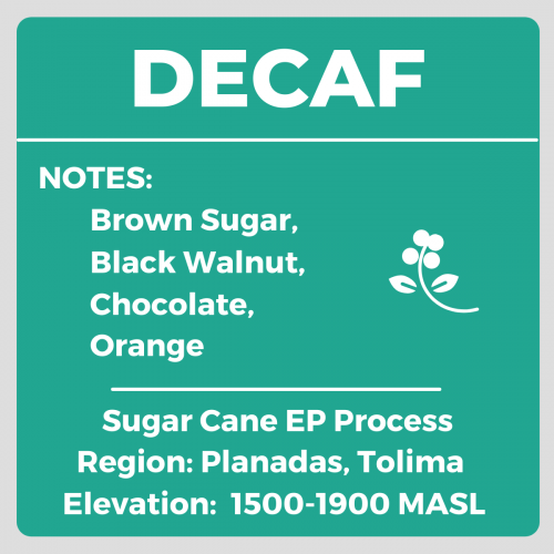 Decaf Sugar Cane Process